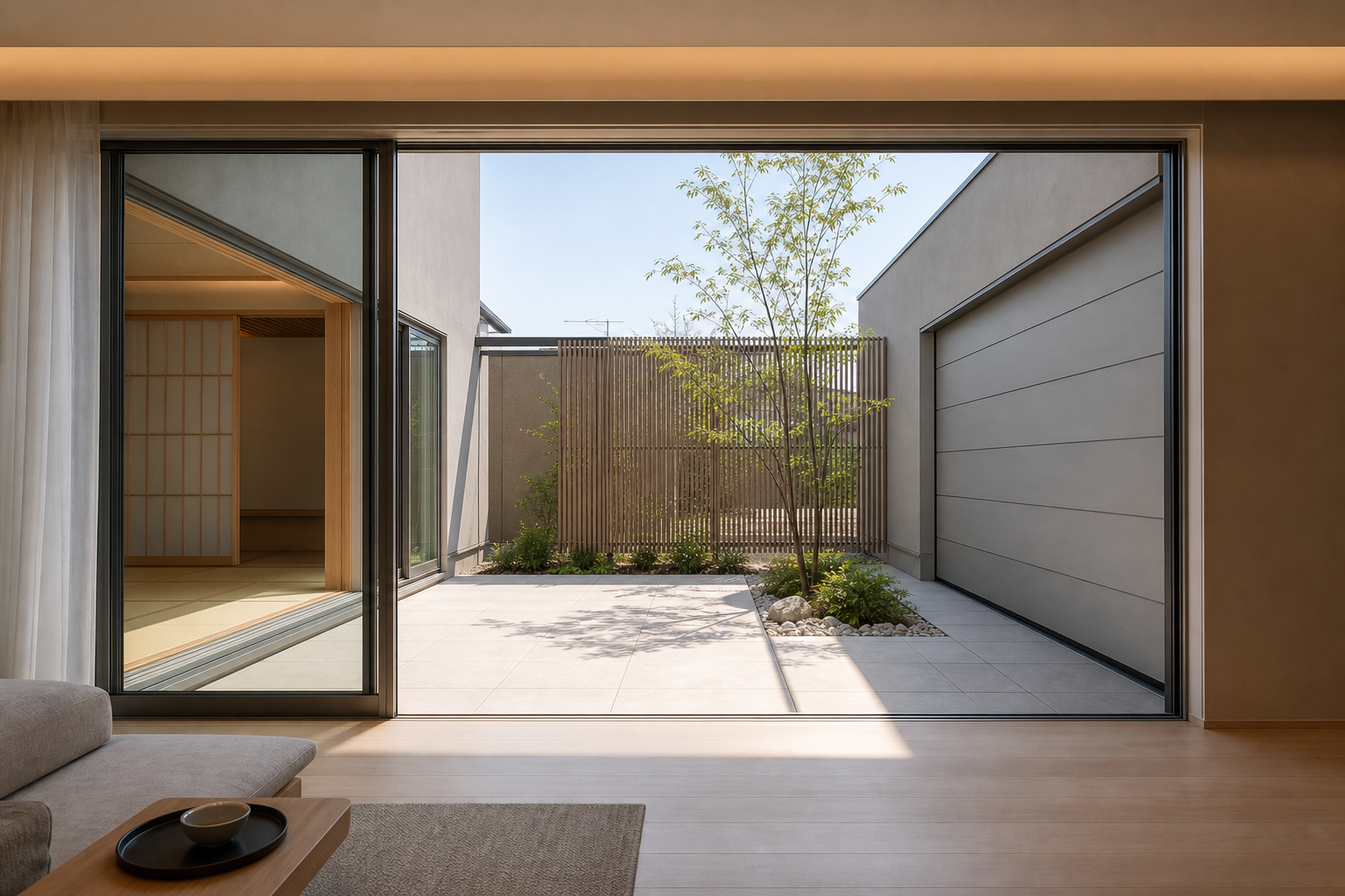 19 courtyard sightline