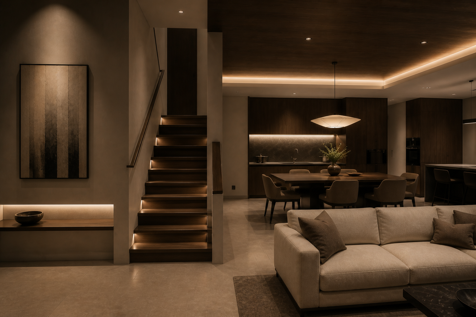 12 living stair