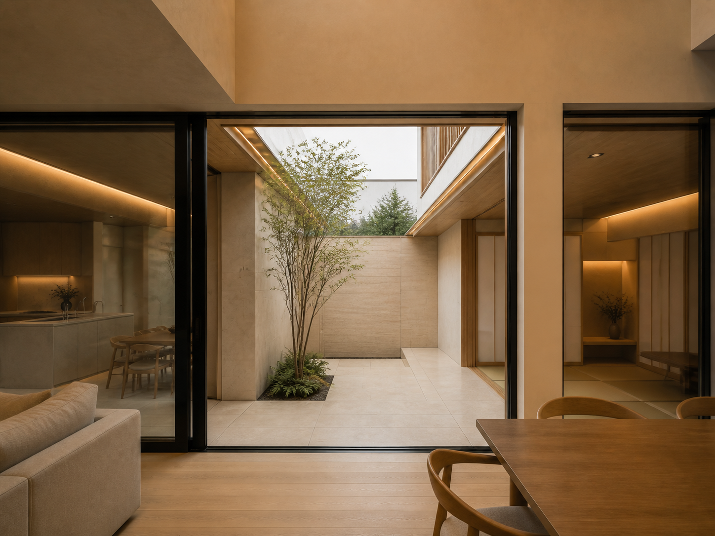 20 courtyard sightline